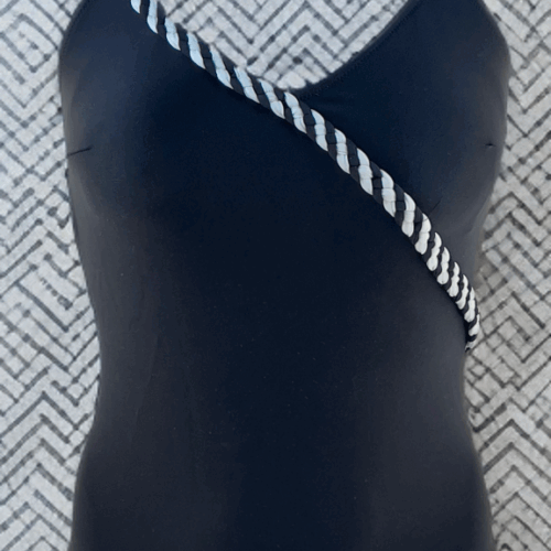 Μαγιό Ολοσώσομο μαύρο Classic 712