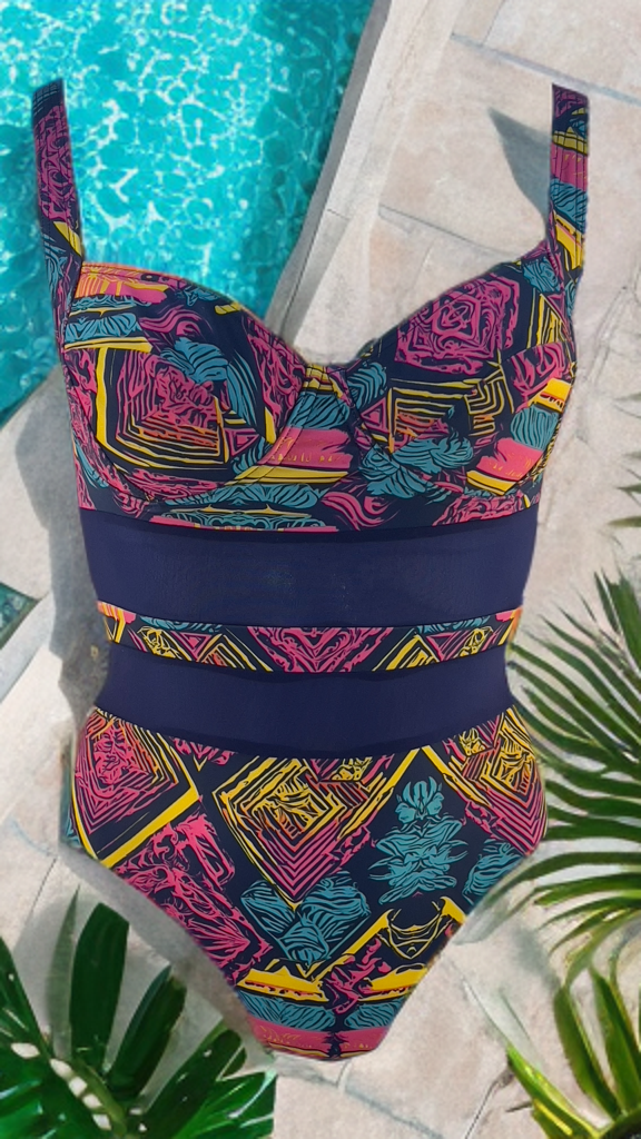 Μαγιό Ολόσωμο Φούξια Thira 724