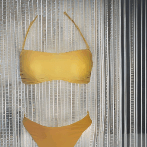 Μαγιό μπικίνι χρυσό  Athalia 606