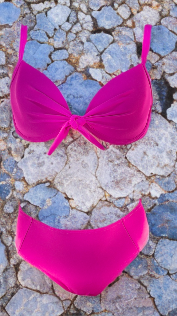 Μαγιό μπικίνι Φούξια Amy 704