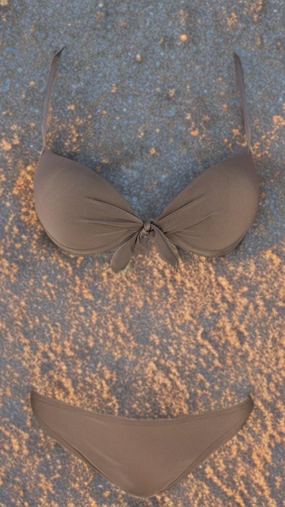 Μαγιό Μπικίνι Μπροντζέ Molly 702