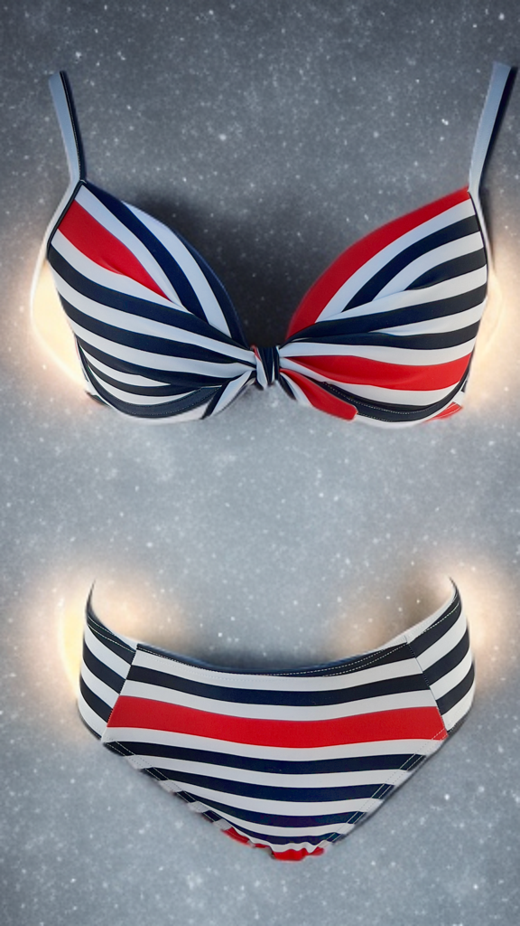 Μαγιό Μπικίνι Ριγιέ Μαυρο Amy 704