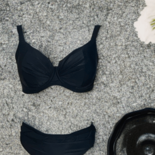 Μαγιό μπικίνι μαυρο  Balconette 600