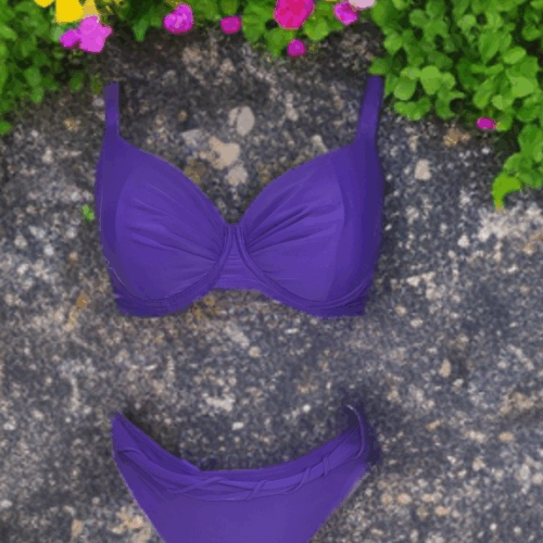 Μαγιό μπικίνι μωβ  Balconette 600