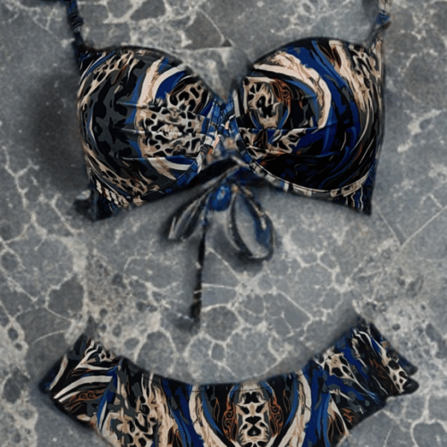 Μαγιό μπικίνι λεοπαρ Taormina 612