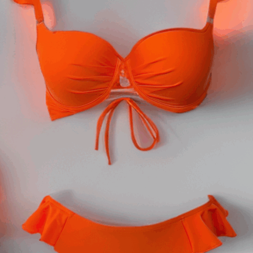 Μαγιό μπικίνι πορτοκαλί Taormina 612