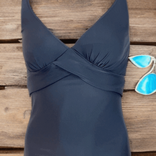 Ολόσωμο μαγιό μαυρο  Crosley 628