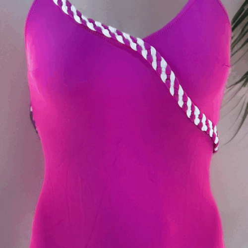 Μαγιό Ολοσώσομο Φούξια Classic 712