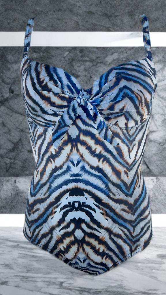 Ολόσωμο μαγιό τιγρε  Charlize 626