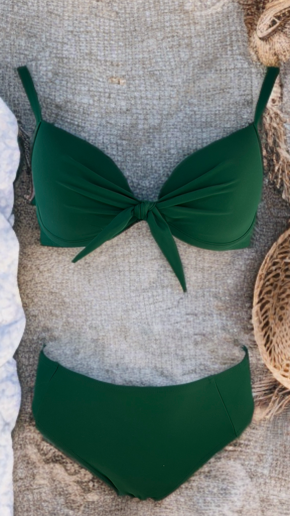 Μαγιό Μπικίνι Πράσινο Amy 704