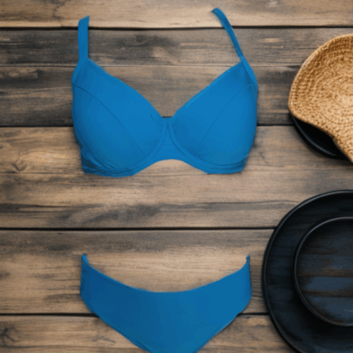 Μαγιό μπινικι τυρκουαζ Serena 616