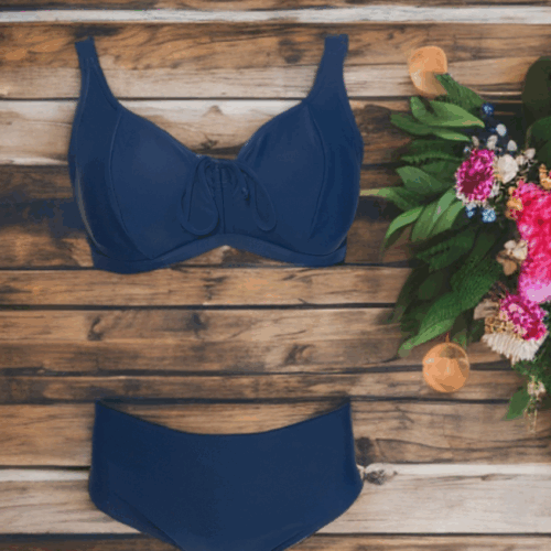 Μαγιό μπικίνι μπλε Russell 604