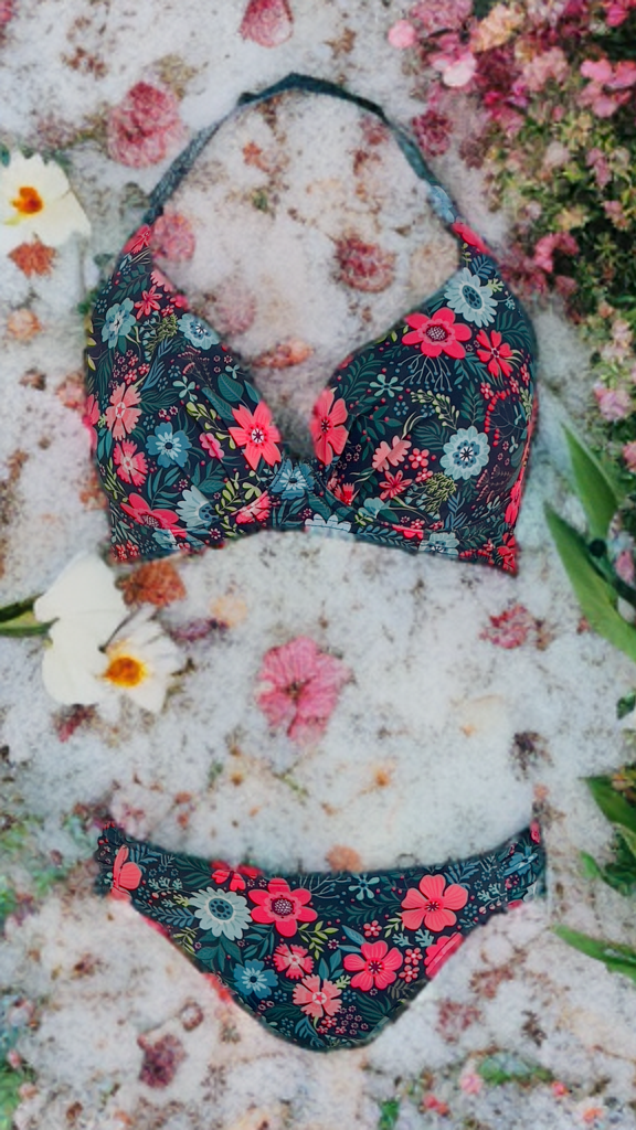 Μαγιό μπικίνι φλοραλ Costa 614