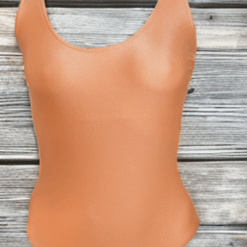 Μαγιό ολόσωμο σομόν Megan 632