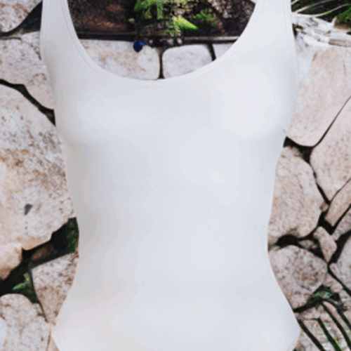 Ολόσωμο μαγιό άσπρο  Megan 632