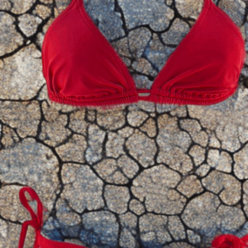 Μαγιό Τρίγωνο Κόκκινο Votsi 726