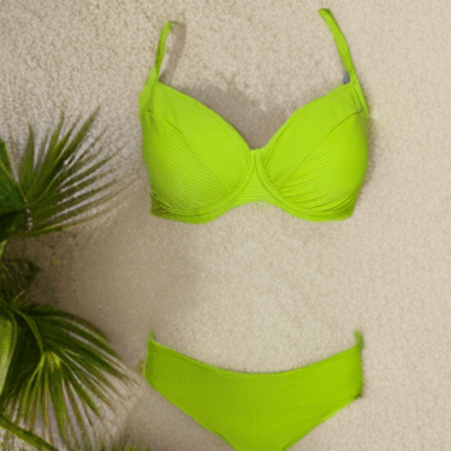 Μαγιό μπικίνι λαχανί  Serena 616