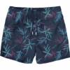 Βερμούδα αντρική , μπλε τροπικαλ print