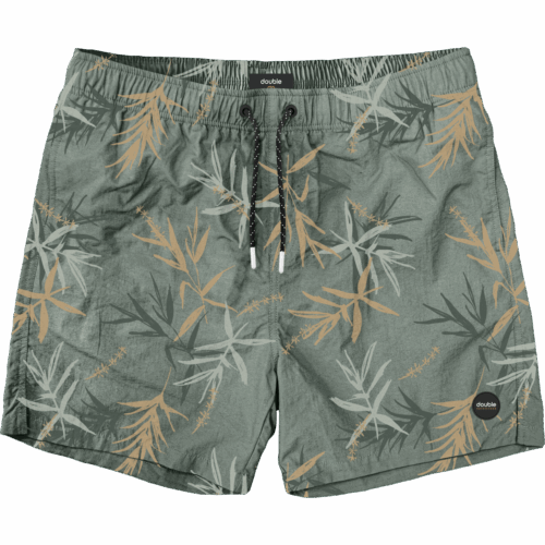 Βερμούδα αντρική  χακί τροπικαλ print