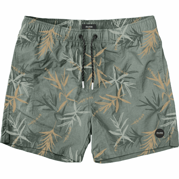 Βερμούδα αντρική  χακί τροπικαλ print