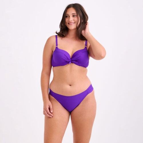 Μπικίνι Purple με Δέσιμο στο Μπούστο
