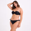 Strapless Μπικίνι σε μαύρο χρώμα