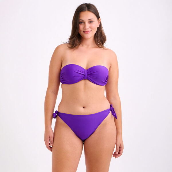 Strapless Mπικίνι σε έντονo μωβ